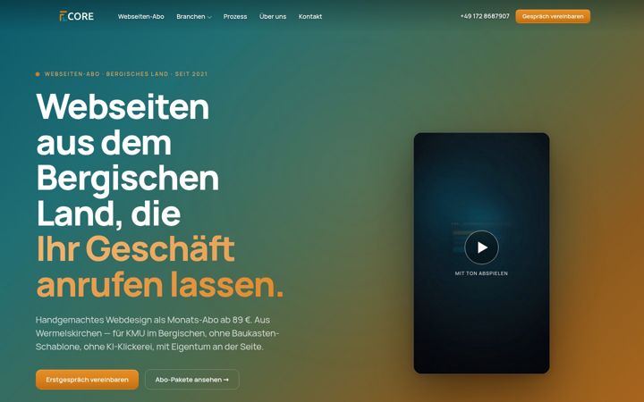 Screenshot of fl-core.de