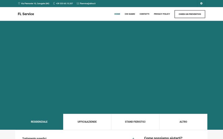 Screenshot του fl-service.it