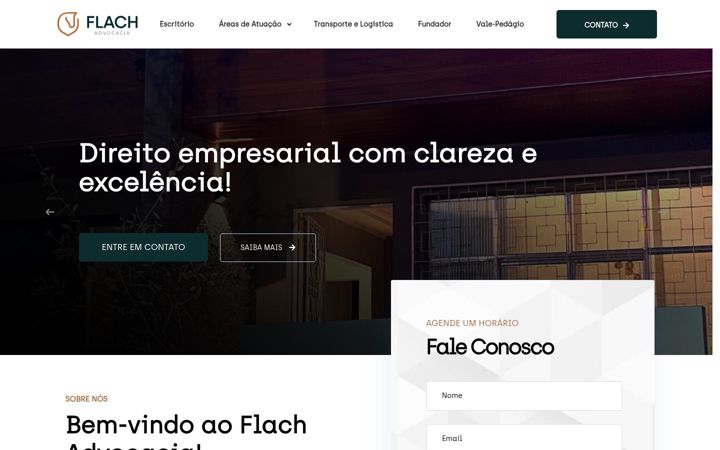 Screenshot ta' flachadvocacia.com.br