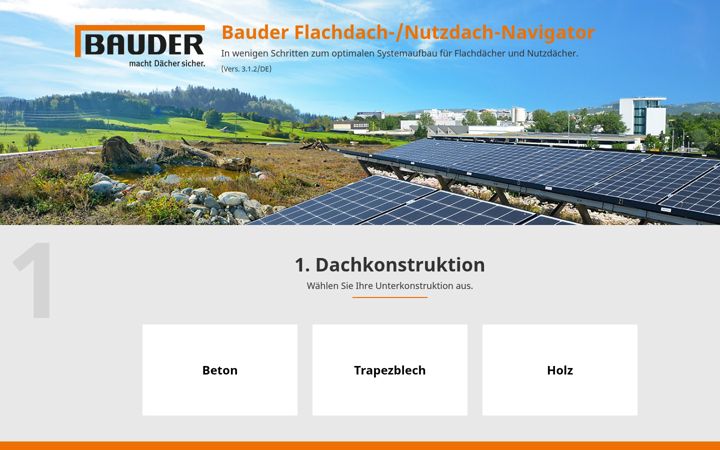 Screenshot of flachdach-navigator.de