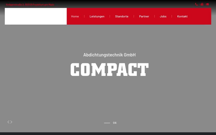 Screenshot of flachdach.com