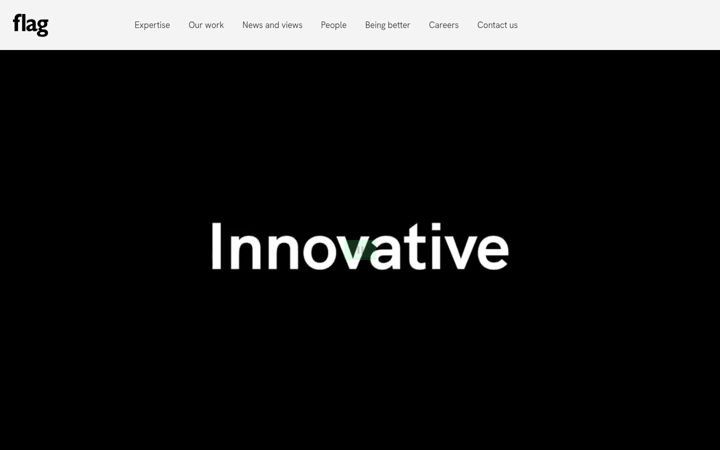 Screenshot of flag.co.uk