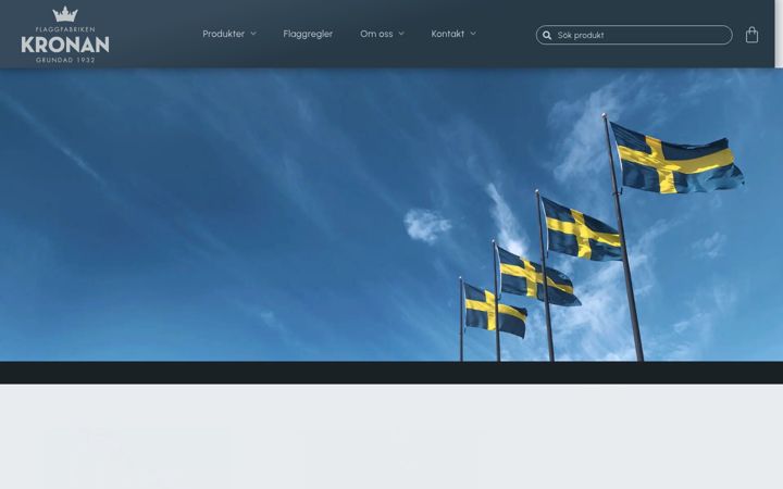 Screenshot of flagga.com