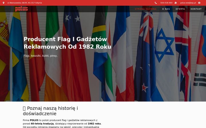 Screenshot of flagi-polus.pl