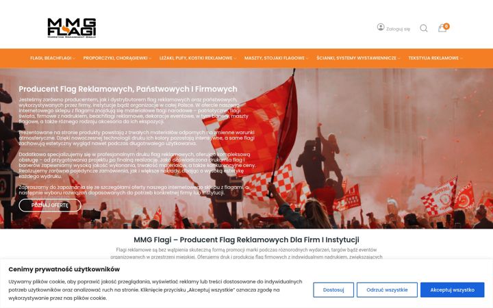 Screenshot of flagi24.pl