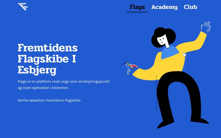 Screenshot von flags.dk