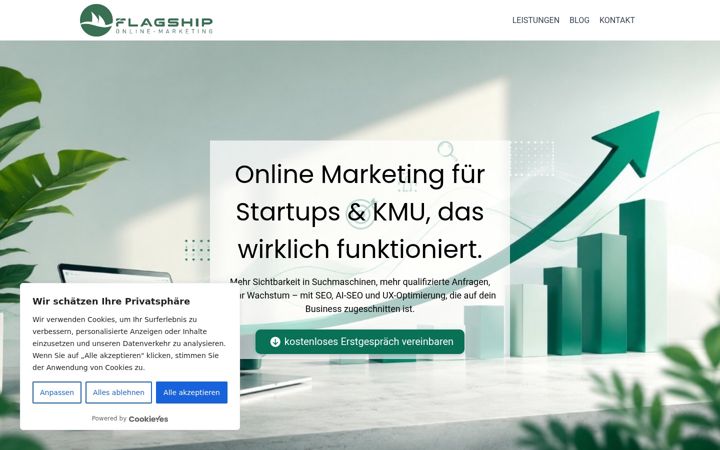 Screenshot ta' flagship-onlinemarketing.de