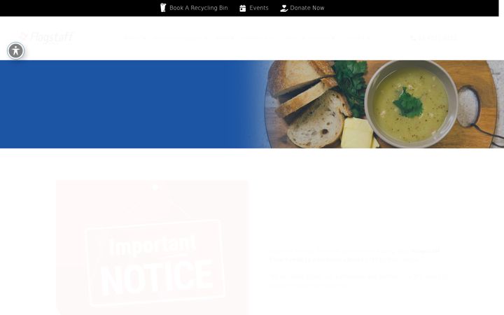 Snímek obrazovky flagstafffinefoods.com.au