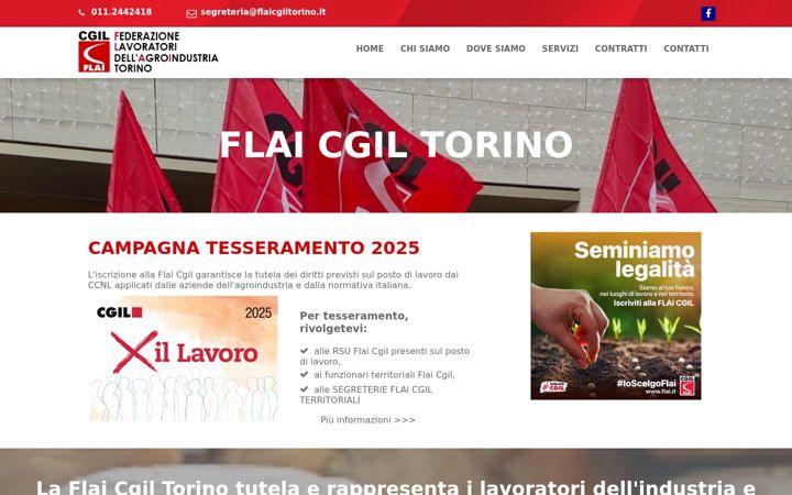 Screenshot of flaicgiltorino.it
