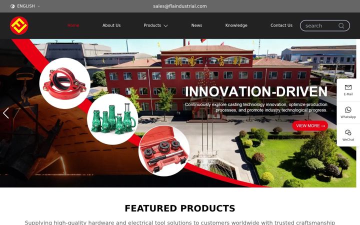 Screenshot of flaindustrial.com