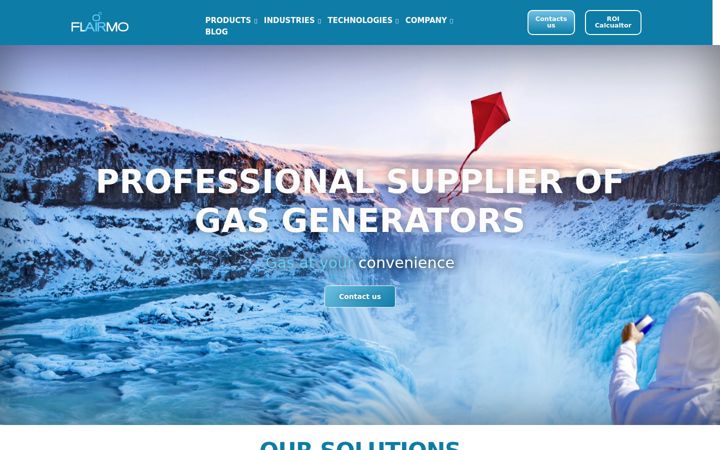 Screenshot of flair4gas.eu