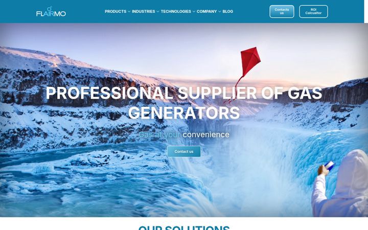 Screenshot of flairmo-gas.com