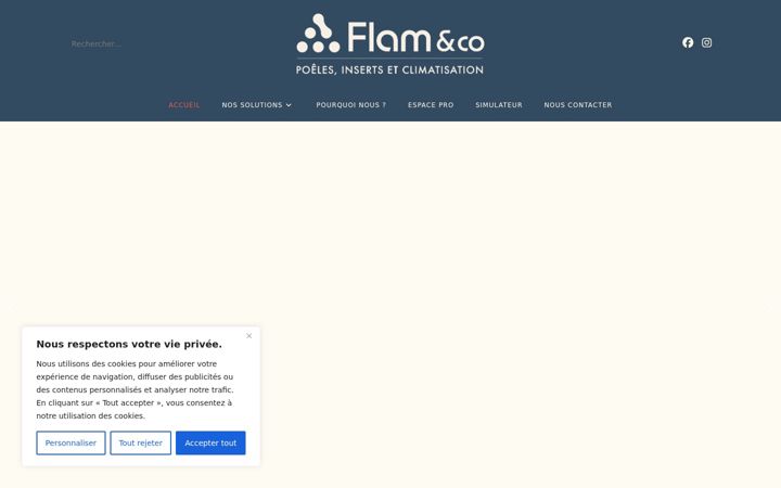 Screenshot of flam-co.fr