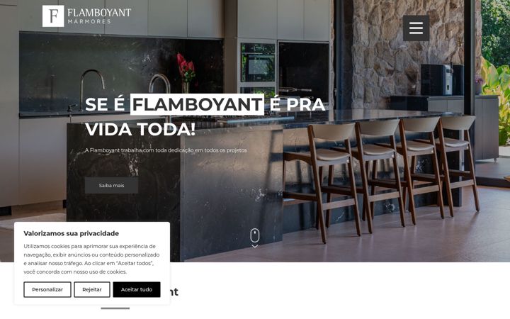 Screenshot ta' flamboyantmarmores.com.br