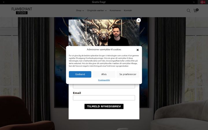 Screenshot of flamboyantstudio.dk