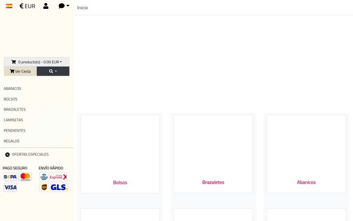 Screenshot of flamenco-shop.com
