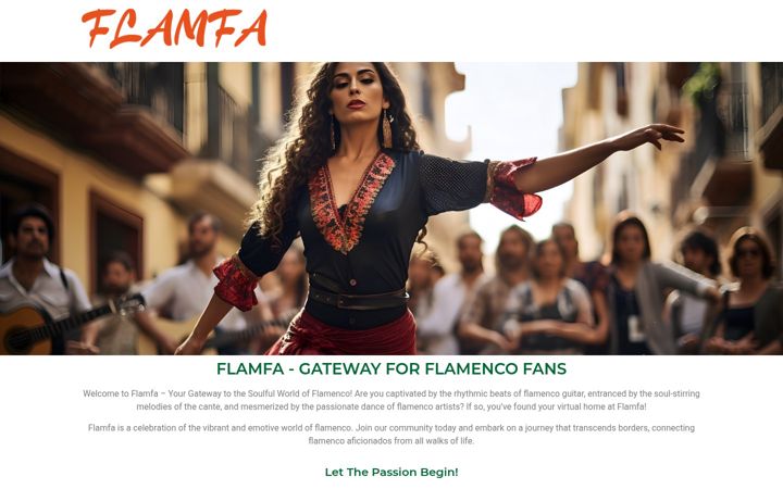 Screenshot of flamfa.com