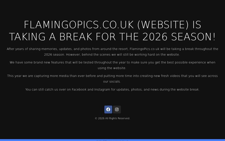 Screenshot of flamingopics.co.uk