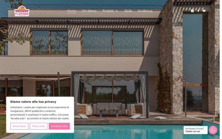 Screenshot του flamingosolutions.it