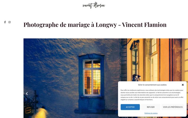 Screenshot of flamion.com