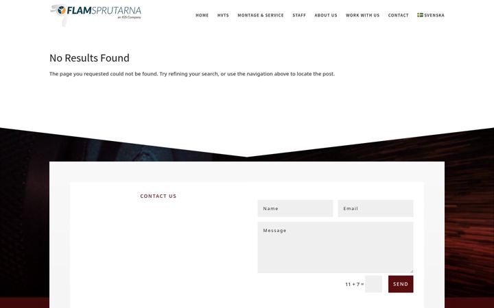 Screenshot of flamsprutarna.se
