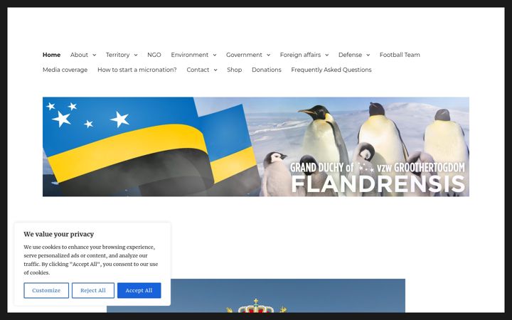 Screenshot of flandrensis.com