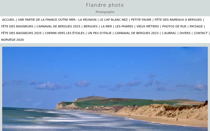 Screenshot of flandrephoto.com