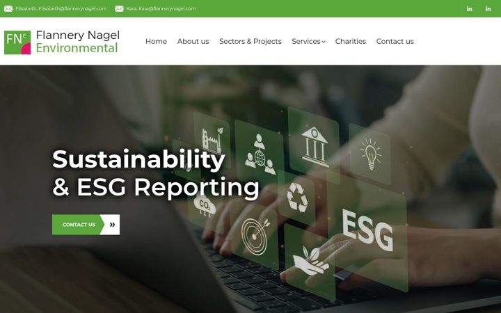Screenshot of flannerynagel.com