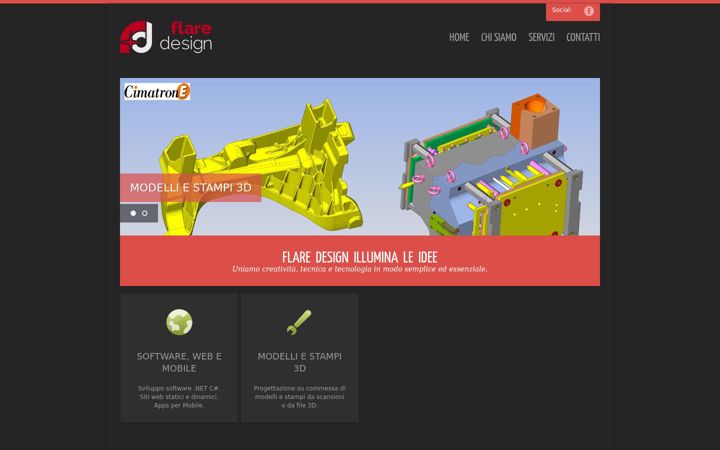 Screenshot of flaredesign.it
