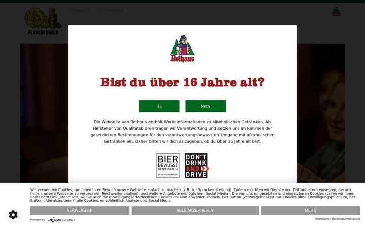 Screenshot of flaschengeld.de