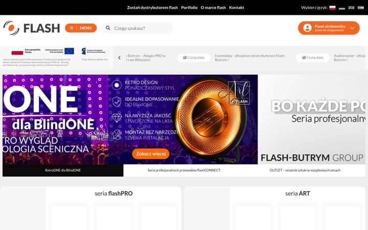 Screenshot of flash-butrym.pl
