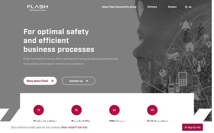 Screenshot of flash-connectivitygroup.com