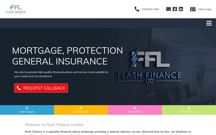 Screenshot of flash-finance.com