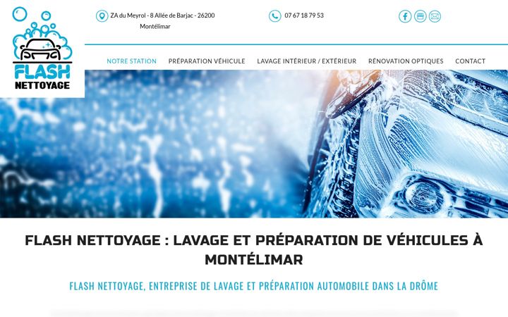 Screenshot of flash-nettoyage.fr