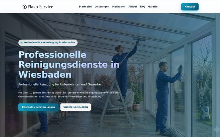 Screenshot di flash-service.de