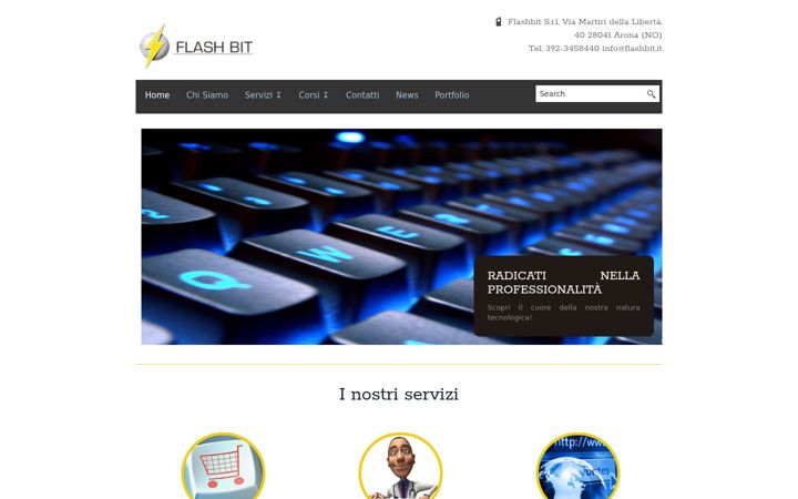 Screenshot van flashbit.it