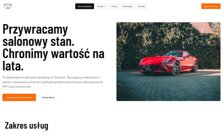 Screenshot of flashcar.pl
