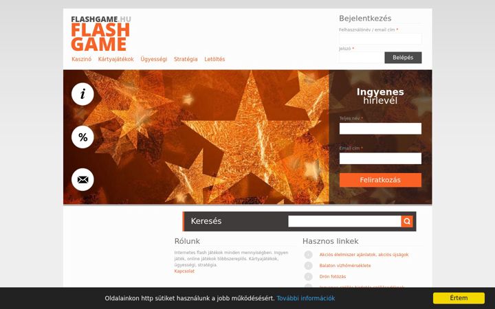 Screenshot of flashgame.hu