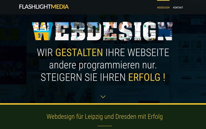 Screenshot di flashlight-media.de