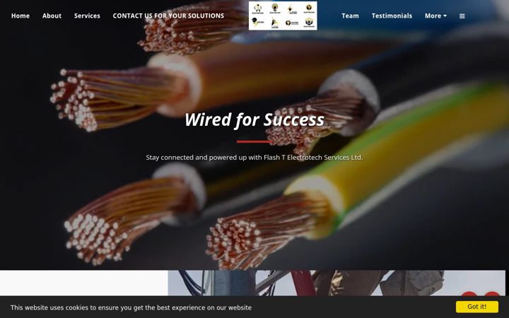 Screenshot of flashttech.com