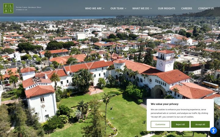 Screenshot of flasllp.com