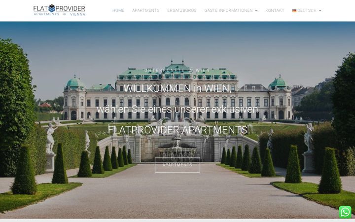 Screenshot of flatprovider.at