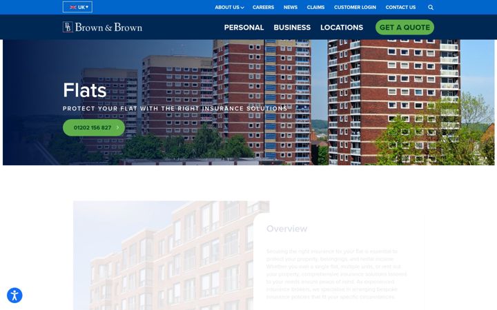 Screenshot of flatsdirect-uk.com