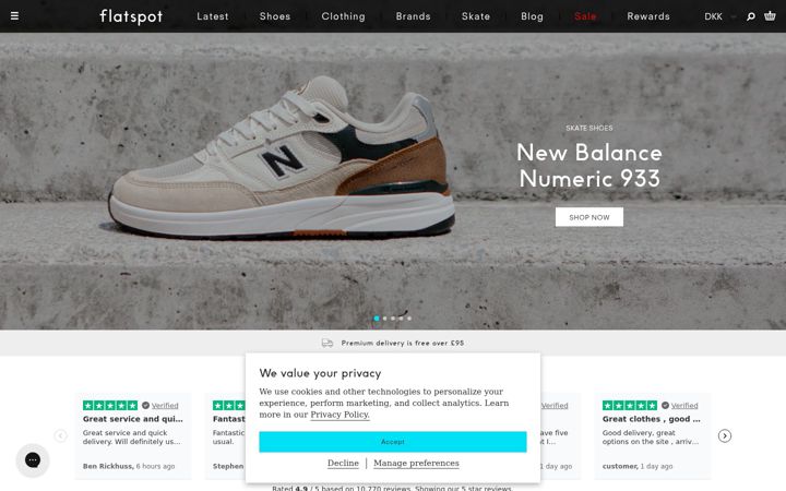 Screenshot di flatspot.com