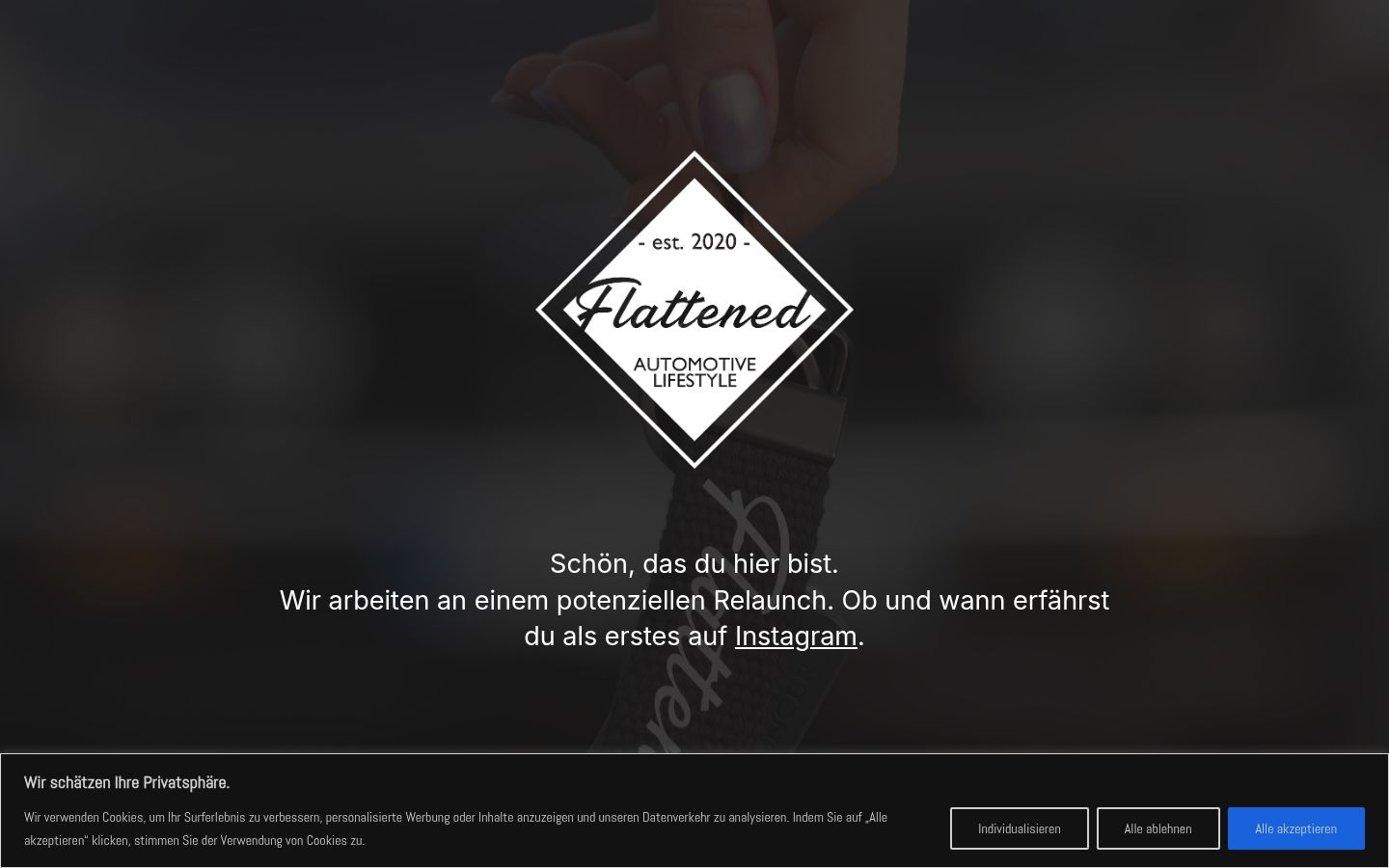 Screenshot tal-banner tal-kunsens muri qabel kwalunkwe interazzjoni