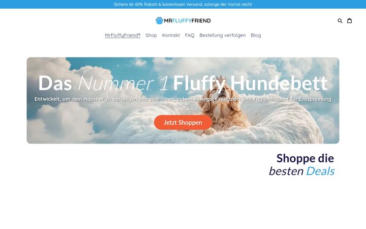 Screenshot von flauschigerfreunde.de