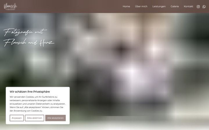 Screenshot of flauschverliebt.de