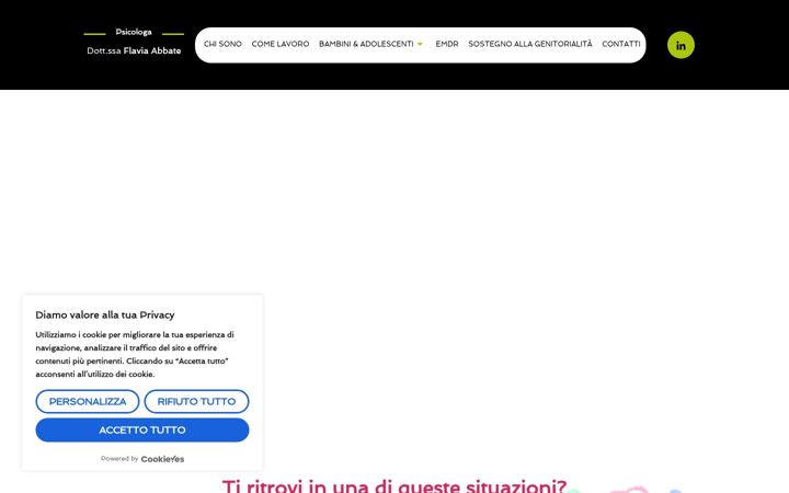 Screenshot van flaviaabbatepsicologa.it