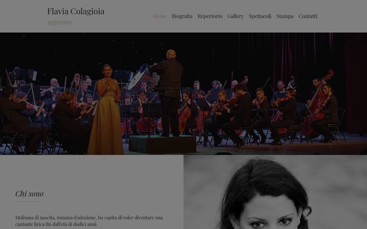 Screenshot van flaviacolagioiasoprano.it
