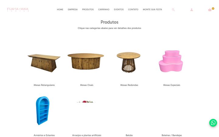 Screenshot ta' flaviamaialocacoes.com.br